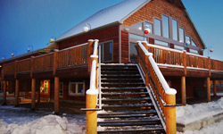 Ski lodge in the Lake George area