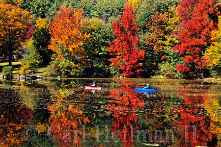 Lake George leaf peeping