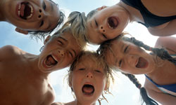 Summer Camp Kids Having Fun