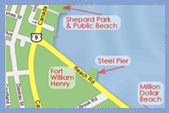 Map Of Lake George Village