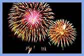 Fireworks In Lake George