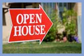 open house sign