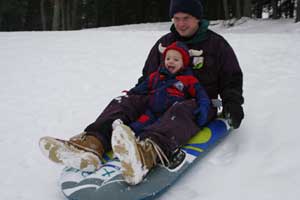 Winter Sledding