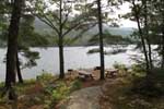 Log Bay Island Lake George Campsites 1 and 2