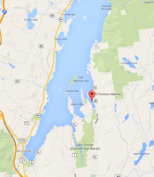 Lake George Ny Depth Chart