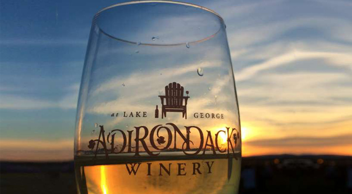 Adirondack Winery Souvenir Glass