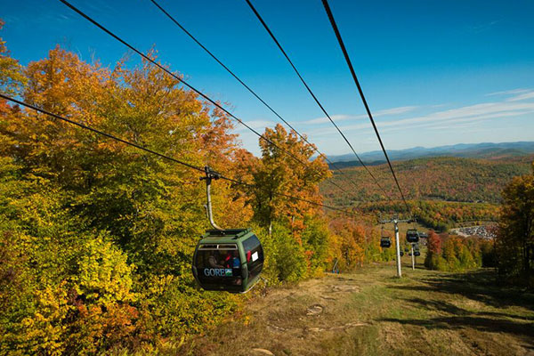 gondola in fall