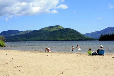 Veteran's Memorial Beach- Lake George, NY