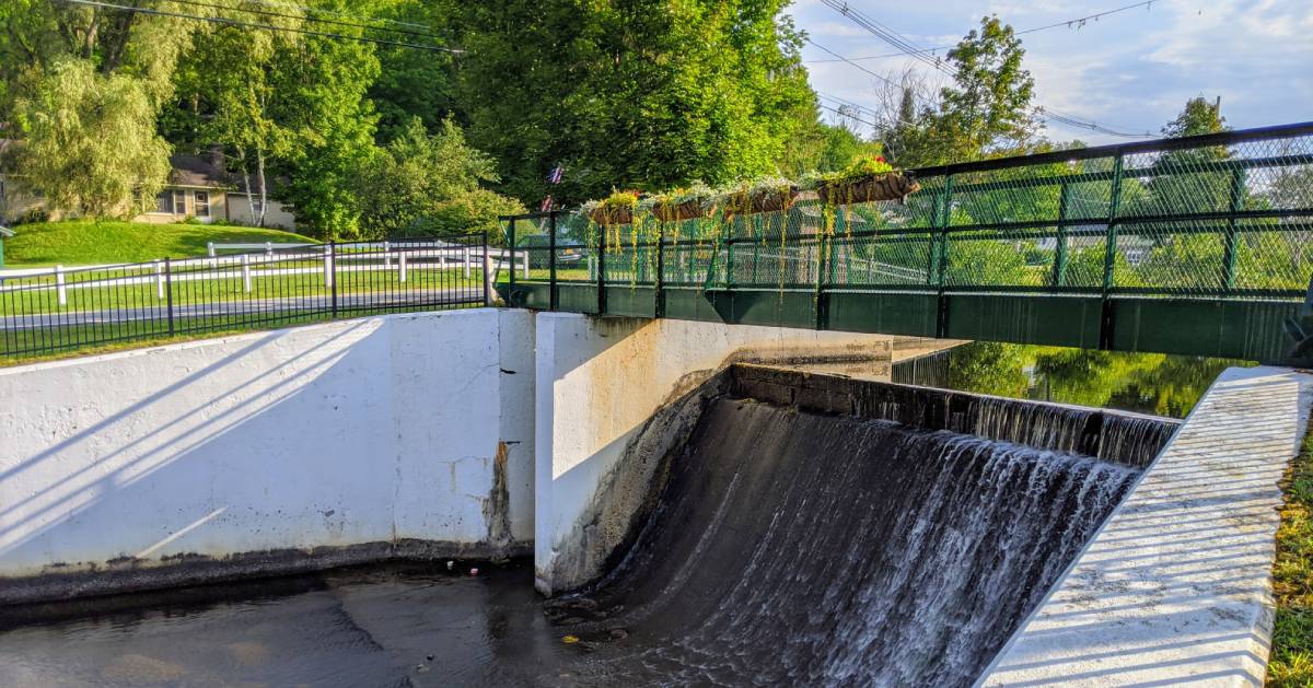 bridge and dam