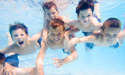 Summer Camp Kids Swimming