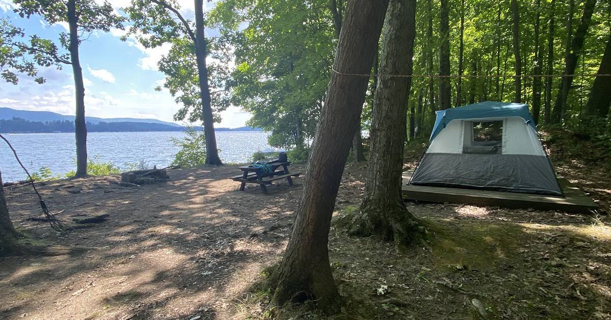 Long Island Campsites In Lake George Ny