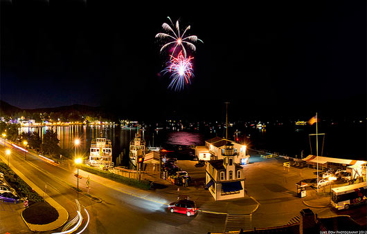 lake george fireworks