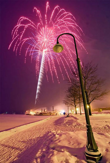 lake george fireworks