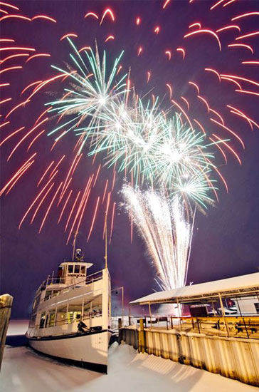 lake george fireworks