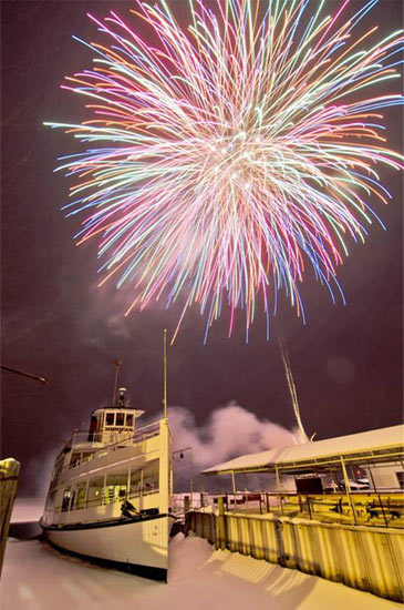 lake george fireworks