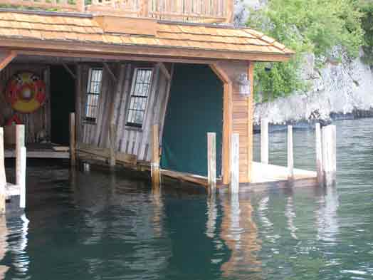 Boathouse Shifted