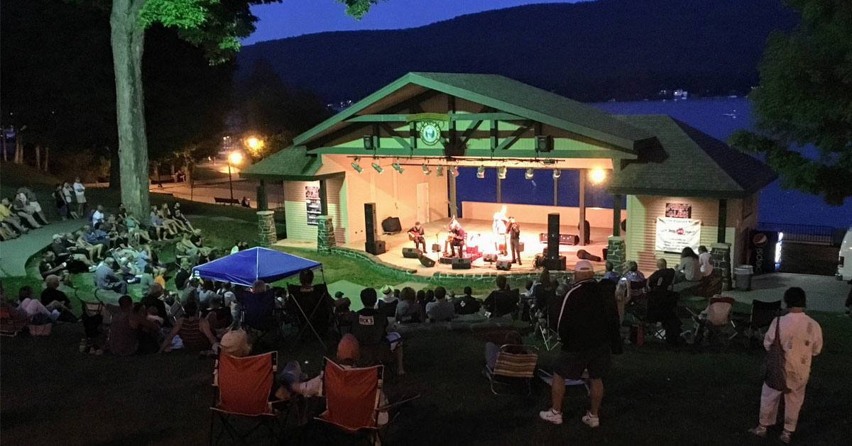 concert in the park