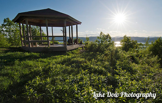 view of pilot knob gazebo