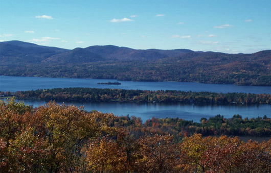 view from pilot knob