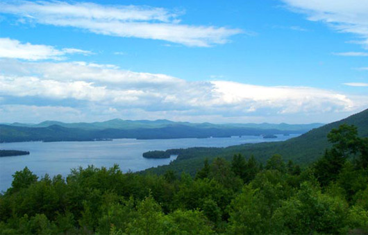 view from pilot knob