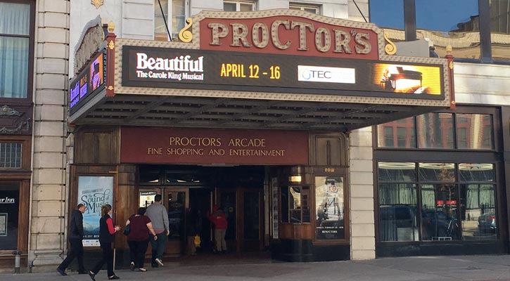 proctors theater exterior