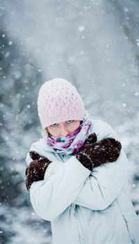 cold in winter