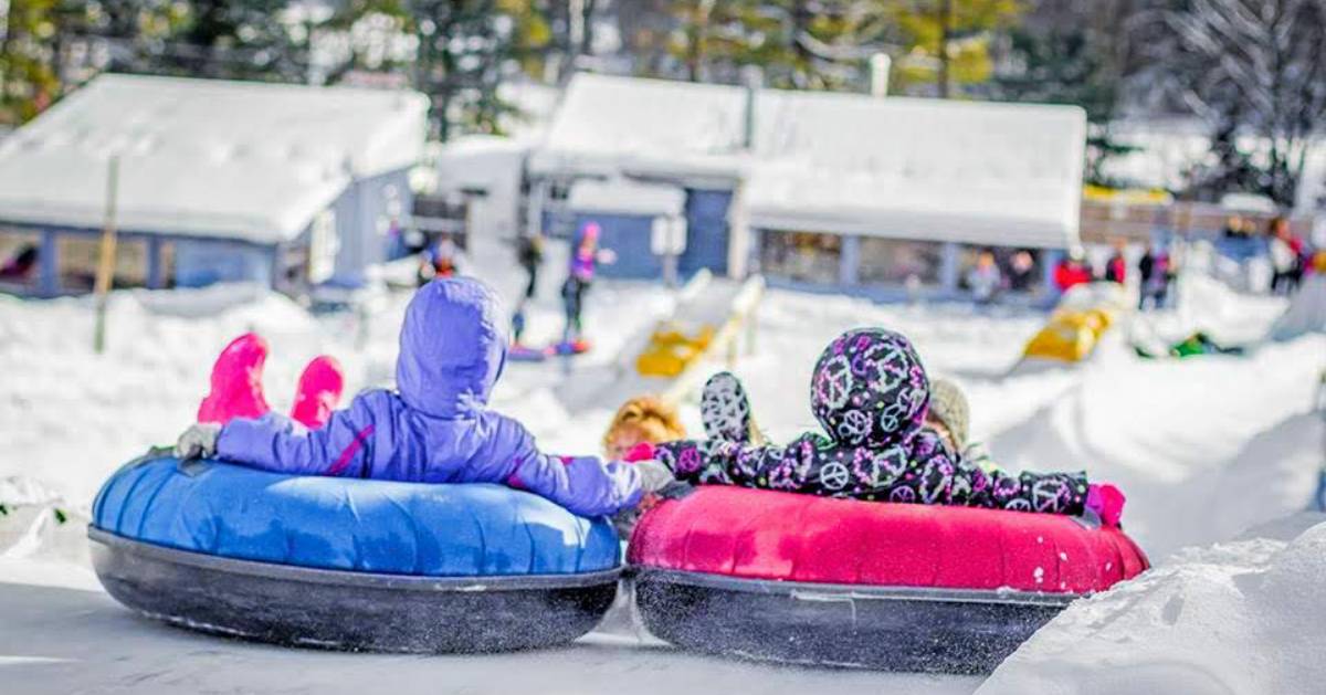 Try These Snow Tubing Sites in the Lake Region