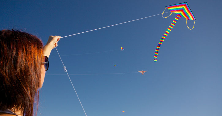 best places to fly a kite in lake george