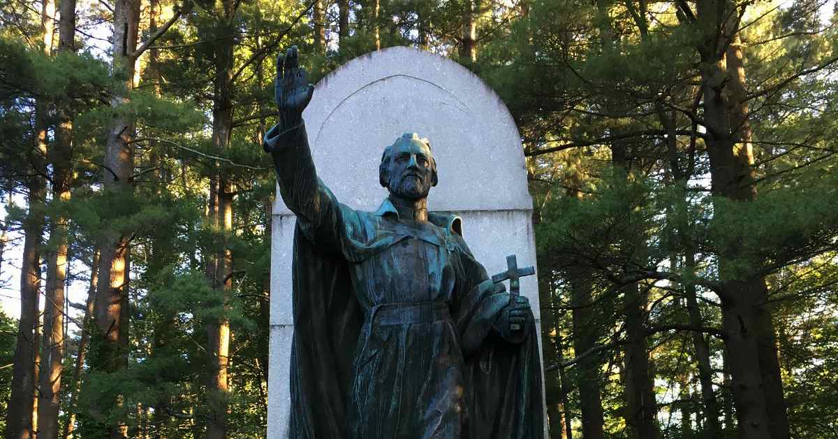 statue of st isaac jogues