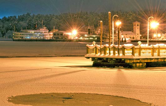 lake george winter