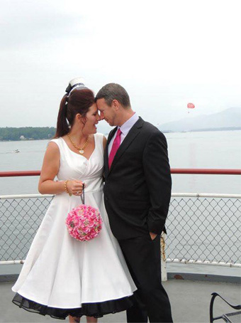 wedding lake george lac du saint sacrement