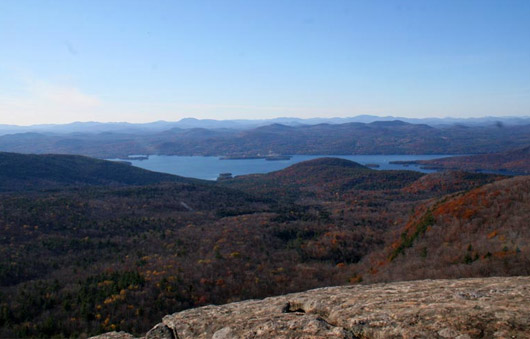 view from sleeping beauty