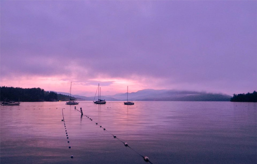 lake george sunrise