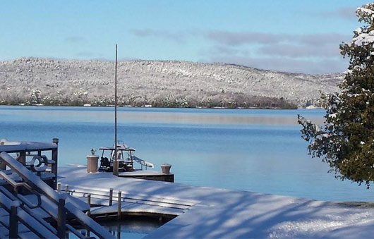 lake george winter