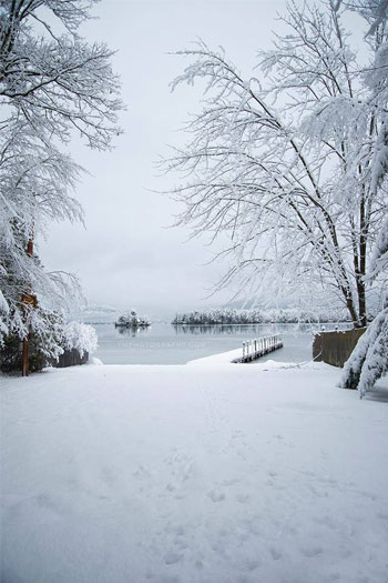 lake george winter