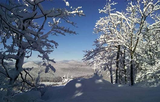 winter in lake george