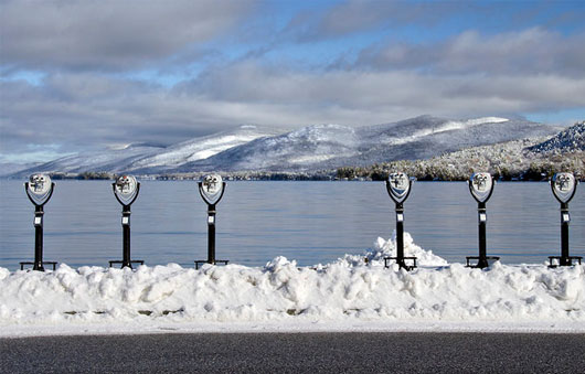 lake george winter