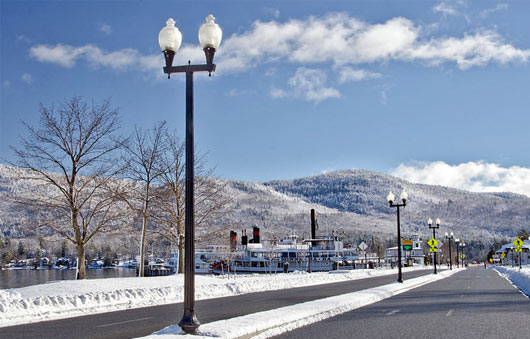 lake george winter