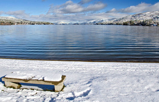 lake george winter