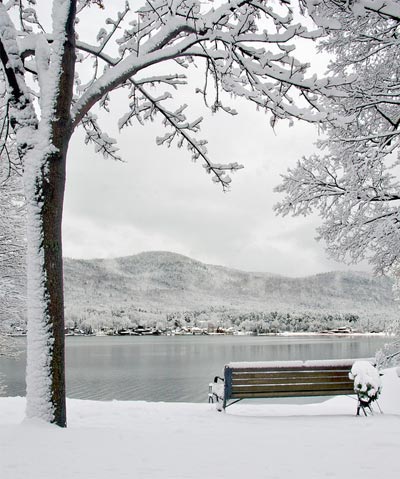 lake george winter