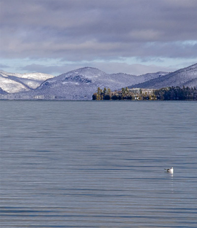 lake george winter