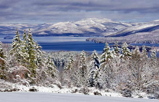 lake george winter