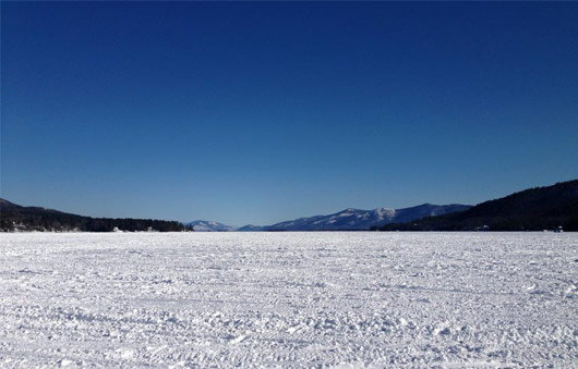 winter in lake george