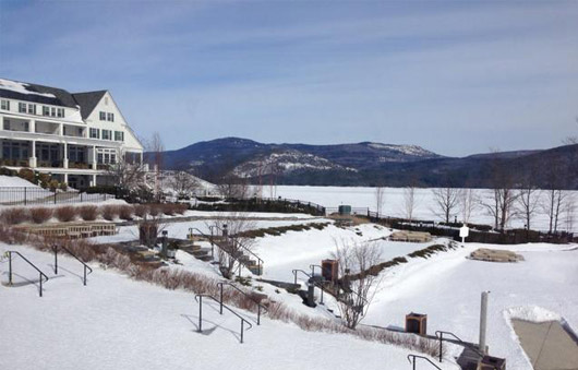 lake george winter