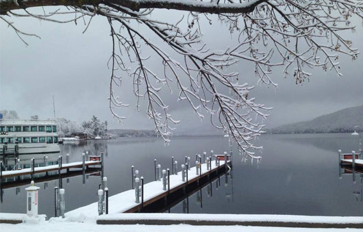 lake george winter