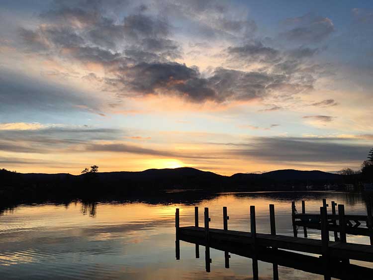 docks on lake george