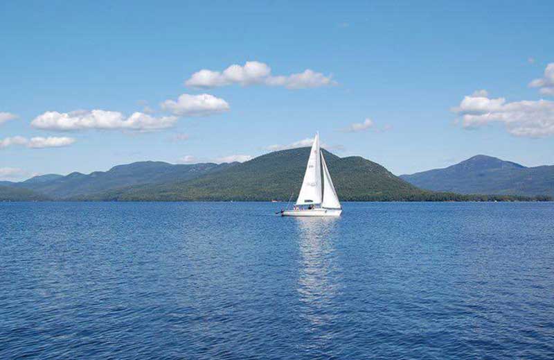 Sailboat on Northwest Bay